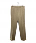 JIL SANDERジルサンダー）の古着「センタープレスパンツ」｜ベージュ