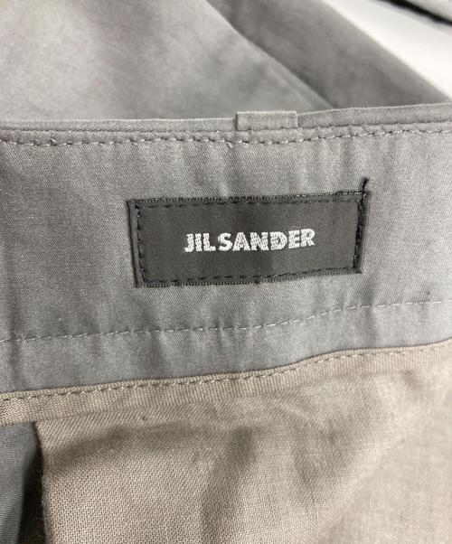 JIL SANDER（ジルサンダー）JIL SANDER (ジルサンダー) センタープレスパンツ グレー サイズ:SIZE 52の古着・服飾アイテム