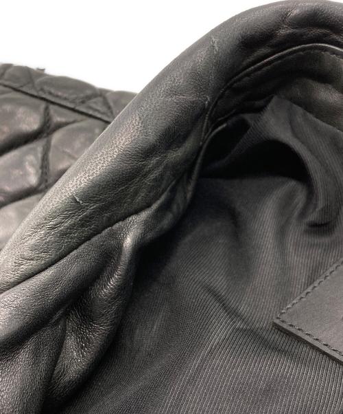 ALL SAINTS（オールセインツ）ALL SAINTS (オールセインツ) CONROY LEATHER BIKER JACKET ブラック サイズ:36の古着・服飾アイテム