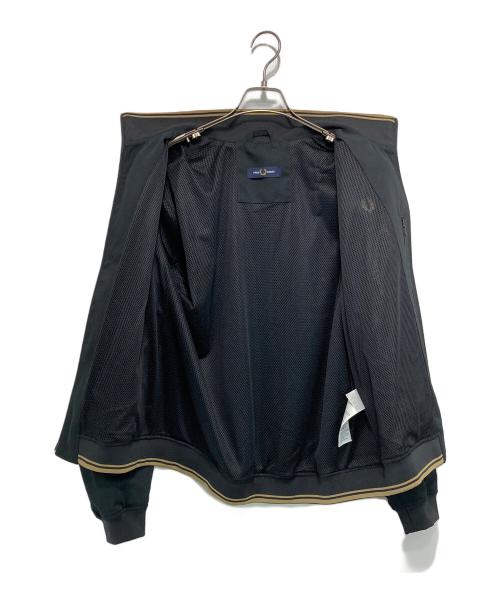 FRED PERRY（フレッドペリー）FRED PERRY (フレッドペリー) ジップアップブルゾン ブラック サイズ:Sの古着・服飾アイテム