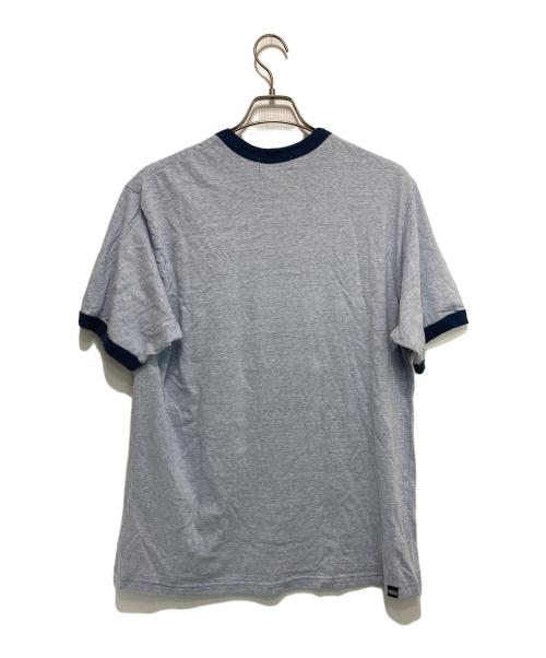 Hysteric Glamour（ヒステリックグラマー）Hysteric Glamour (ヒステリックグラマー) FIRE BEAR GLITTER Tシャツ ファイヤーベアーグリッターTシャツ ブルー サイズ:XLの古着・服飾アイテム