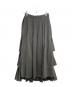 CLANE（クラネ）の古着「プリーツスカート 17109-6141 ティアードスカート」｜グレー