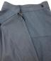 中古・古着 CLANE (クラネ) ASSYMETRY FRILL PLEAT WRAP SKIRT ネイビー サイズ:1：5000円