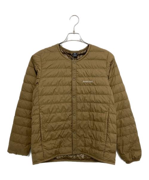 mont-bell（モンベル）mont-bell (モンベル) スペリオダウン ラウンドネックジャケット ブラウン サイズ:XSの古着・服飾アイテム