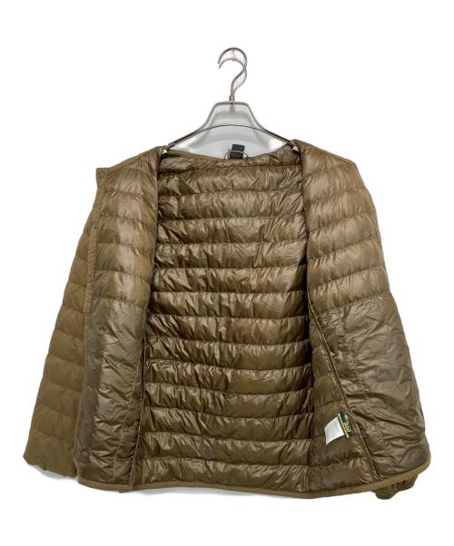 mont-bell（モンベル）mont-bell (モンベル) スペリオダウン ラウンドネックジャケット ブラウン サイズ:XSの古着・服飾アイテム
