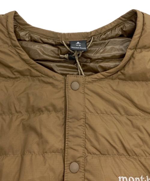 mont-bell（モンベル）mont-bell (モンベル) スペリオダウン ラウンドネックジャケット ブラウン サイズ:XSの古着・服飾アイテム