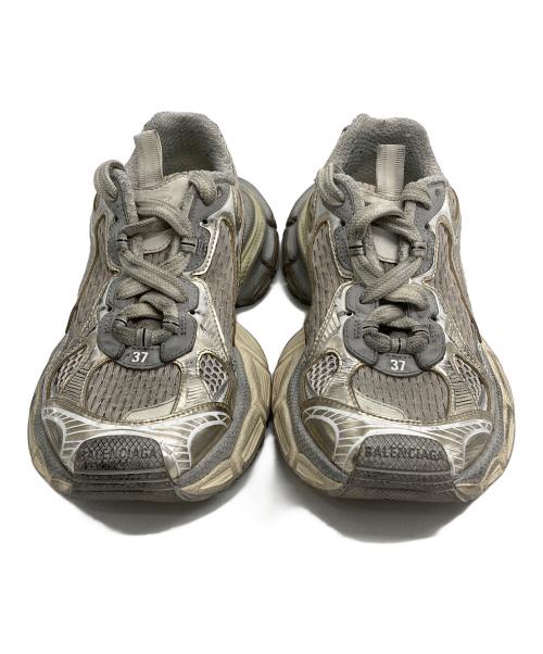 BALENCIAGA（バレンシアガ）BALENCIAGA (バレンシアガ) 3XL スニーカー グレー×シルバー サイズ:23.5の古着・服飾アイテム