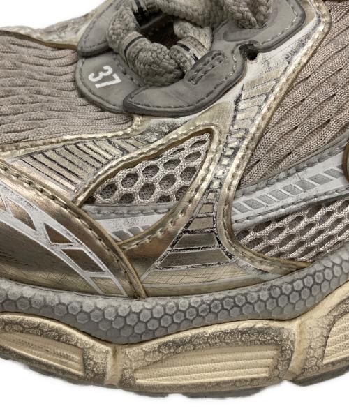 BALENCIAGA（バレンシアガ）BALENCIAGA (バレンシアガ) 3XL スニーカー グレー×シルバー サイズ:23.5の古着・服飾アイテム