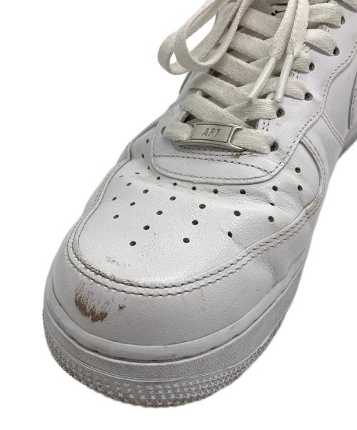 NIKE（ナイキ）NIKE (ナイキ) AIR FORCE 1 ホワイト サイズ:27の古着・服飾アイテム