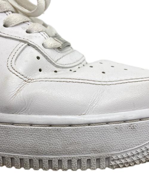NIKE（ナイキ）NIKE (ナイキ) AIR FORCE 1 ホワイト サイズ:27の古着・服飾アイテム