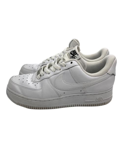 NIKE（ナイキ）NIKE (ナイキ) AIR FORCE 1 ホワイト サイズ:23の古着・服飾アイテム