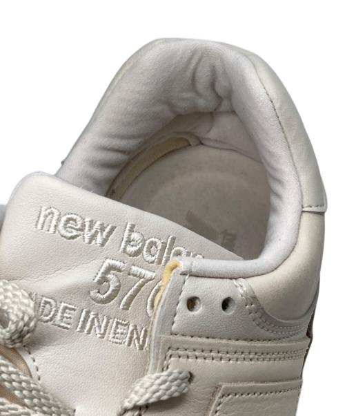 NEW BALANCE（ニューバランス）NEW BALANCE (ニューバランス) ローカットスニーカー ベージュ サイズ:9の古着・服飾アイテム