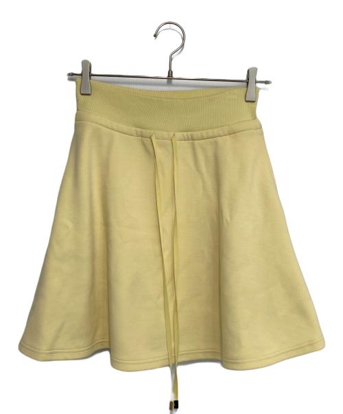 Snidel（スナイデル）Snidel (スナイデル) スウェットミニセットアップ イエローの古着・服飾アイテム