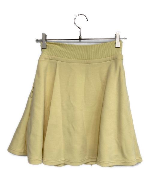 Snidel（スナイデル）Snidel (スナイデル) スウェットミニセットアップ イエローの古着・服飾アイテム