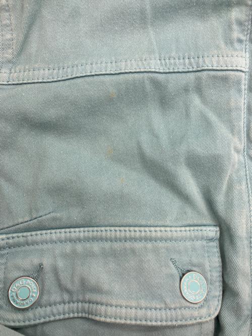 D&G（ディーアンドジー）D&G (ディーアンドジー) ショート丈ジャケット グリーン サイズ:XSの古着・服飾アイテム