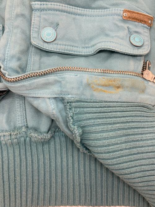 D&G（ディーアンドジー）D&G (ディーアンドジー) ショート丈ジャケット グリーン サイズ:XSの古着・服飾アイテム