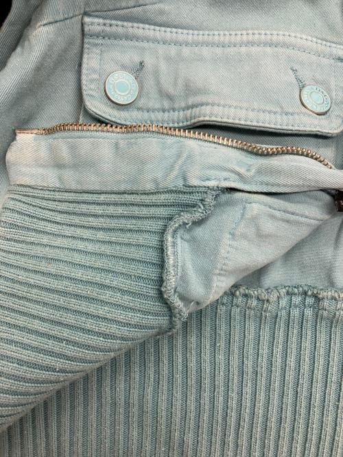 D&G（ディーアンドジー）D&G (ディーアンドジー) ショート丈ジャケット グリーン サイズ:XSの古着・服飾アイテム