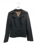 DOLCE & GABBANAドルチェ＆ガッバーナ）の古着「3Bジャケット」｜ブラック