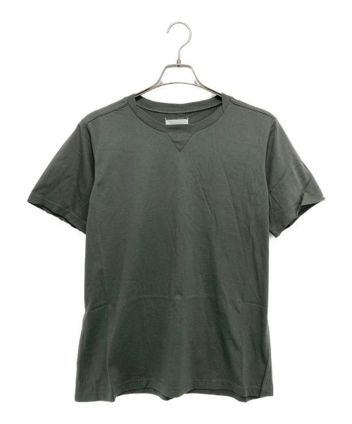 TAKAHIROMIYASHITA TheSoloIst.（タカヒロミヤシタ ザソロイスト）TAKAHIROMIYASHITA TheSoloIst. (タカヒロミヤシタ ザソロイスト) カットオフデザインTシャツ グレー サイズ:46の古着・服飾アイテム