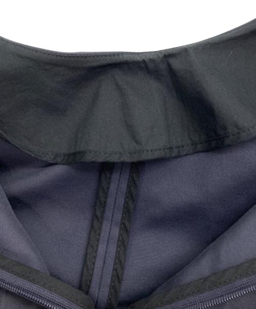 CELINE（セリーヌ）CELINE (セリーヌ) シルクコットンワンピース ネイビー サイズ:34の古着・服飾アイテム