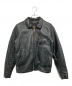 VANSONバンソン）の古着「ENF エンフィールドジャケット」｜ブラック