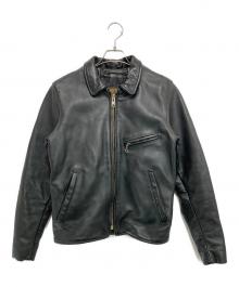 VANSON（バンソン）の古着「ENF エンフィールドジャケット」｜ブラック