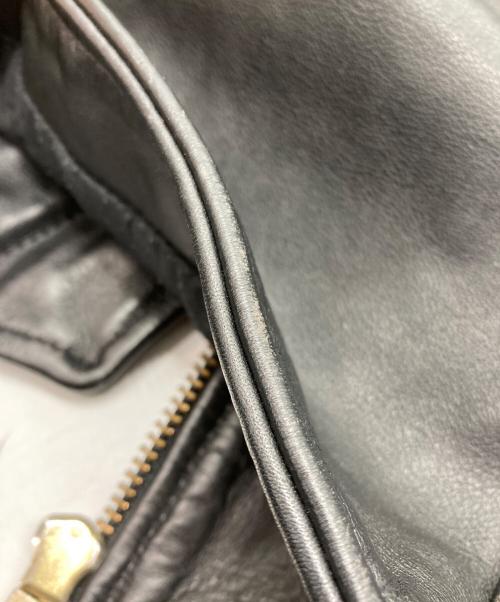 VANSON（バンソン）VANSON (バンソン) ENF エンフィールドジャケット ブラック サイズ:36の古着・服飾アイテム