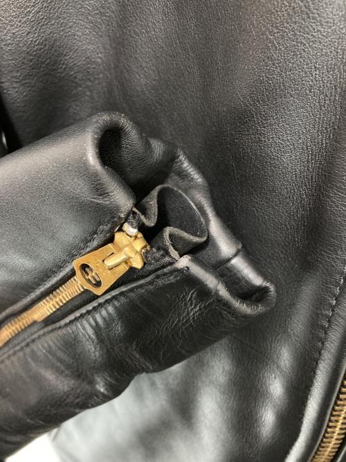 VANSON（バンソン）VANSON (バンソン) ENF エンフィールドジャケット ブラック サイズ:36の古着・服飾アイテム