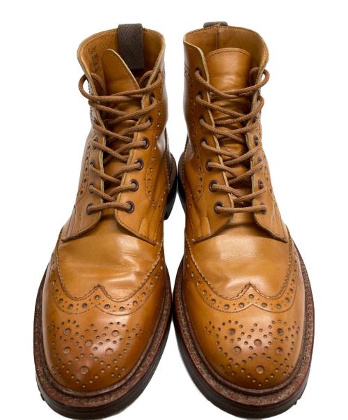 Tricker's（トリッカーズ）Tricker's (トリッカーズ) STOW レースアップブーツ ブラウン サイズ:8Tの古着・服飾アイテム