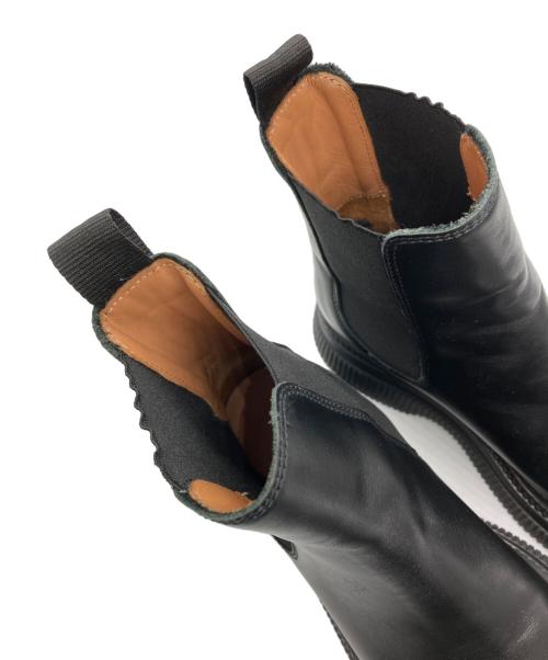 GANNI（ガニー）Ganni (ガニー) サイドゴアブーツ ブラック サイズ:37の古着・服飾アイテム