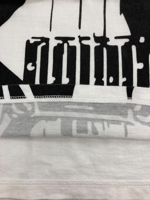 Hysteric Glamour（ヒステリックグラマー）Hysteric Glamour (ヒステリックグラマー) GUITAR GIRL Ｔシャツワンピース ホワイト サイズ:FREEの古着・服飾アイテム