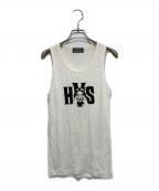 Hysteric Glamourヒステリックグラマー）の古着「EVIL タンクトップ」｜ホワイト