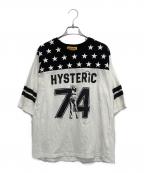 Hysteric Glamourヒステリックグラマー）の古着「CHERRY BOMB 五分袖Tシャツ」｜ホワイト