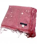 COMME des GARCONS HOMMEコムデギャルソン オム）の古着「リネンストール」｜レッド