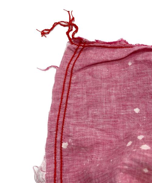 COMME des GARCONS HOMME（コムデギャルソン オム）COMME des GARCONS HOMME (コムデギャルソン オム) リネンストール レッドの古着・服飾アイテム