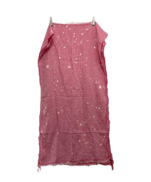 COMME des GARCONS HOMME（コムデギャルソン オム）COMME des GARCONS HOMME (コムデギャルソン オム) リネンストール レッドの古着・服飾アイテム