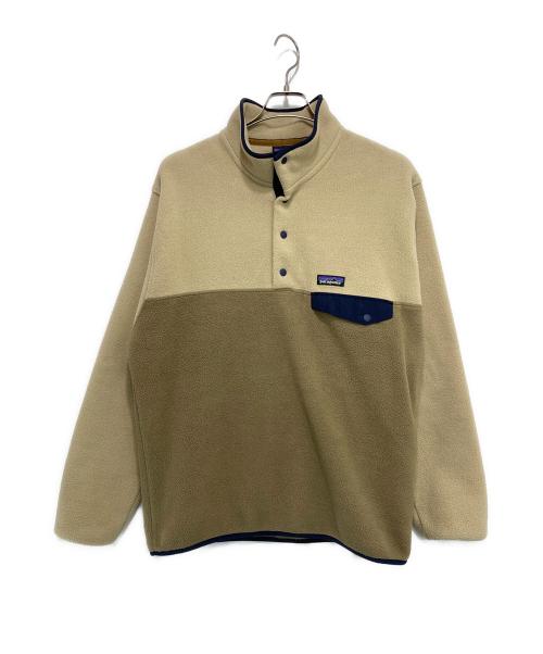 Patagonia（パタゴニア）Patagonia (パタゴニア) Lightweight Synchilla Snap-T Pullover ベージュ サイズ:Ｍの古着・服飾アイテム