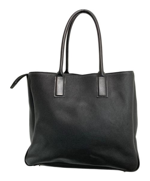 万双（マンソウ）万双 (マンソウ) ダブルオイルシュリンクトートバッグ ブラックの古着・服飾アイテム