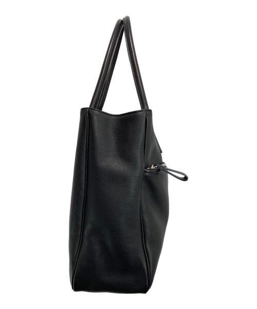 万双（マンソウ）万双 (マンソウ) ダブルオイルシュリンクトートバッグ ブラックの古着・服飾アイテム