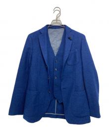 Altea（アルテア）の古着「２ピースジャケット」｜ブルー