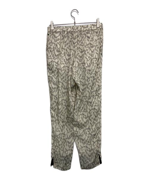 TOGA PULLA（トーガ プルラ）TOGA PULLA (トーガ プルラ) インナープリントパンツ ベージュ×ブラック サイズ:36の古着・服飾アイテム