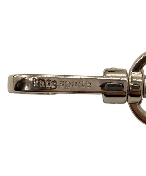 Kate Spade（ケイトスペード）Kate Spade (ケイトスペード) パフィー ドッティ レディバグ ロック トップ ハンドル クロスボディ ベージュ×アイボリーの古着・服飾アイテム