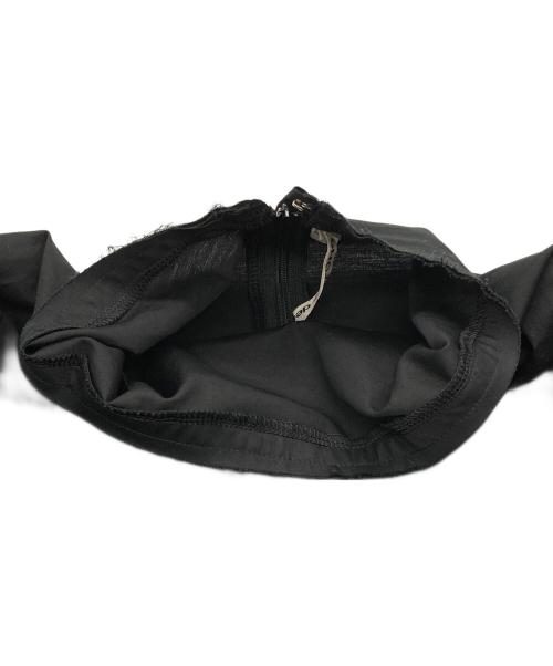 COMME des GARCONS（コムデギャルソン）COMME des GARCONS (コムデギャルソン) ワイドカットオフブラウス ブラック サイズ:Mの古着・服飾アイテム