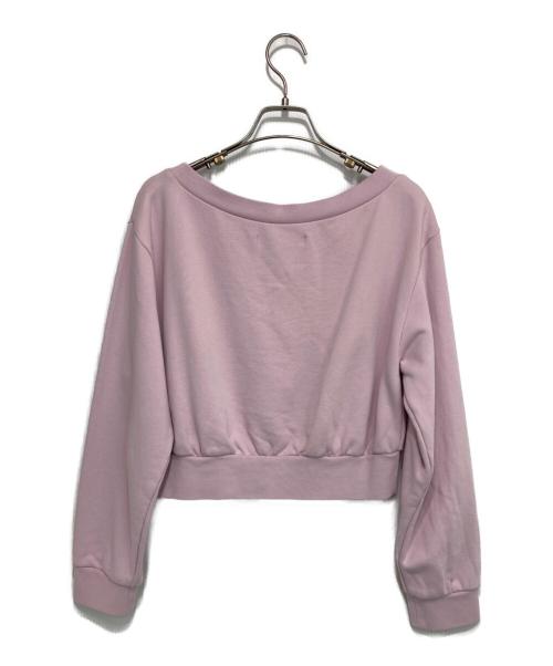 HER LIP TO（ハーリップトゥ）HER LIP TO (ハーリップトゥ) Flight Mode Cropped Pullover ピンク サイズ:Fの古着・服飾アイテム