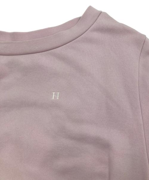 HER LIP TO（ハーリップトゥ）HER LIP TO (ハーリップトゥ) Flight Mode Cropped Pullover ピンク サイズ:Fの古着・服飾アイテム