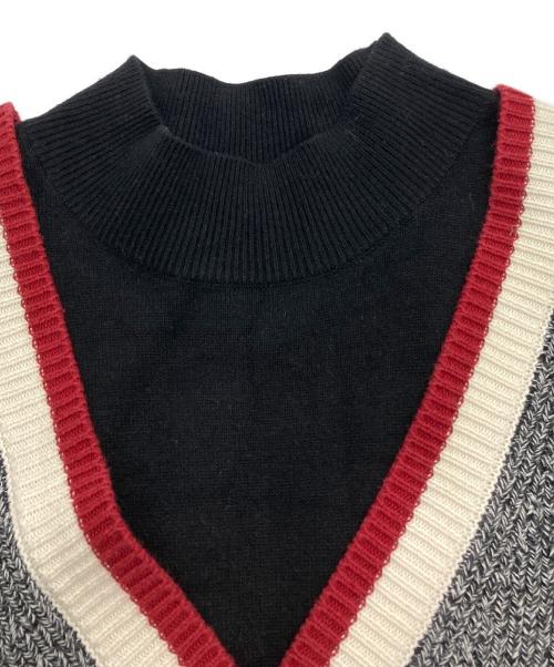 PAMEO POSE（パメオポーズ）PAMEO POSE (パメオポーズ) Multi 2way Knit Dress ブラック サイズ:Fの古着・服飾アイテム
