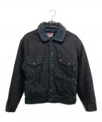 LEVI'Sリーバイス）の古着「裏ボアデニムジャケット」｜ブラック