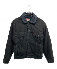 LEVI'S（リーバイス）の古着「裏ボアデニムジャケット」｜ブラック