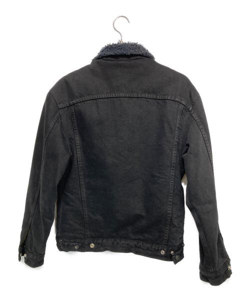 LEVI'S（リーバイス）LEVI'S (リーバイス) 裏ボアデニムジャケット ブラック サイズ:Ｍの古着・服飾アイテム
