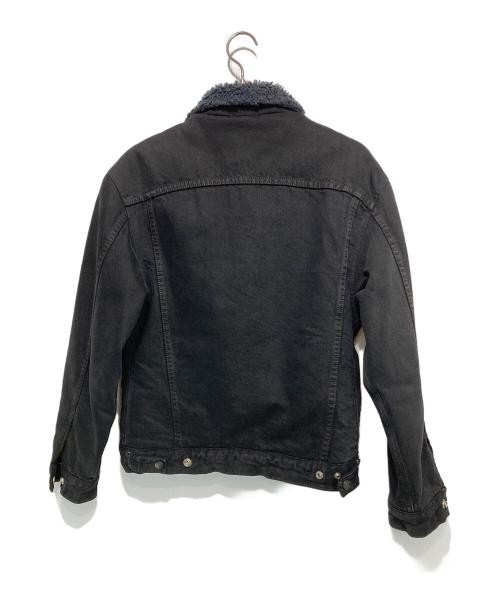 LEVI'S（リーバイス）LEVI'S (リーバイス) 裏ボアデニムジャケット ブラック サイズ:Ｍの古着・服飾アイテム